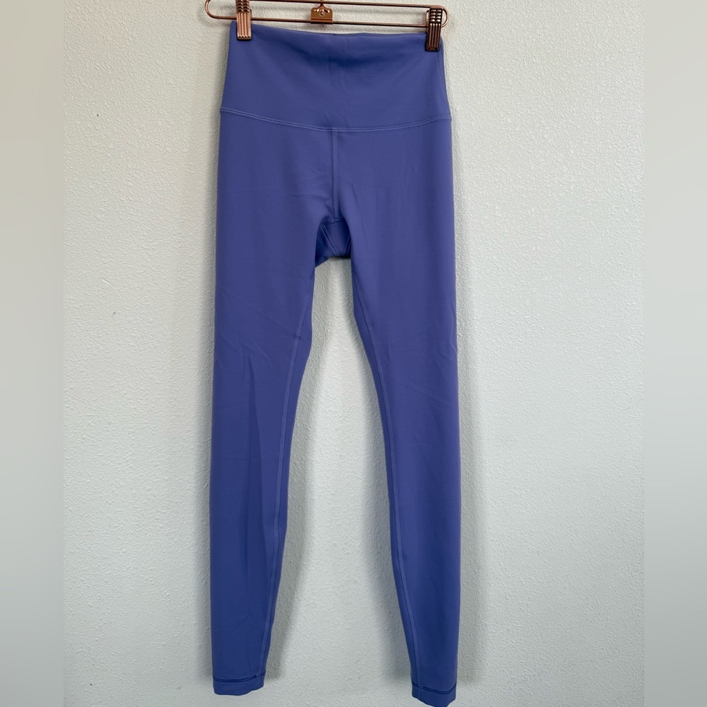 Lululemon Wunder Train High-Rise Tight 25” Purple Leggings Size 4 Workout Yoga - Picture 4 of 9